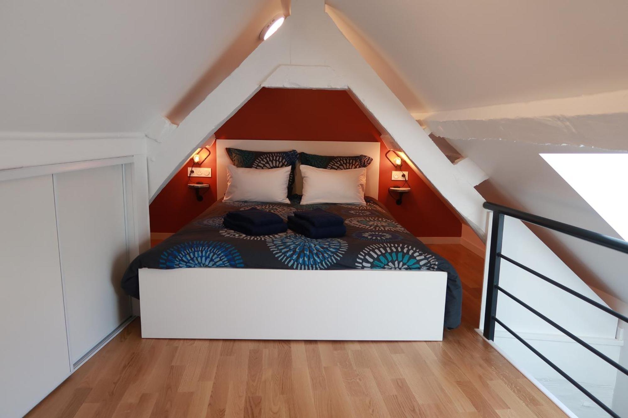 Duplex Cosy A 7 Minutes A Pied Du Rer Nanterre Ville Extérieur photo